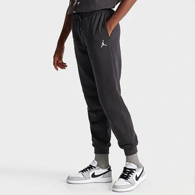 Jordan Big Kids Brooklyn Fleece Jogger Pants In Black