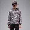 Jordan Big Kids' Brooklyn Printed Fleece Pullover Hoodie In Black