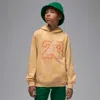 Jordan Boys   Deep Dish Pullover Hoodie In Nude