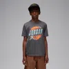 Jordan Big Kids' Distressed Chrome T-shirt In Gray