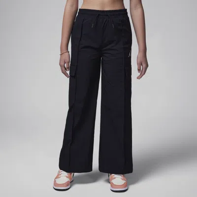 Jordan Big Kids' Double Cargo Woven Pants In Black