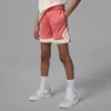 Jordan Dri-fit Big Kids' Diamond Shorts In Pink