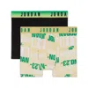 Jordan Boys' 8-20 Dri-fit Printed Boxer Briefs, 2-pack In Multi