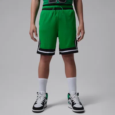 Jordan Big Kids' Dri-fit Diamond Sport Shorts In Green
