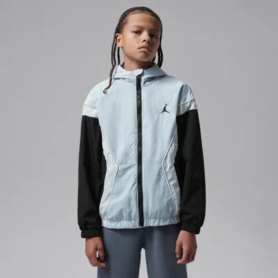 Jordan Big Kids' Essential Draft Jacket In Blue
