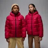 Jordan Big Kids' Essential Midweight Puffer In Red