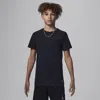 Jordan Boys' Flight Base Tees, Pack Of 2 - Big Kid In Black