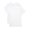 Jordan Boys' Flight Base Tees, Pack Of 2 - Big Kid In White