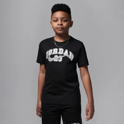 Jordan Big Kids' Flight Mvp 23 T-shirt In Black