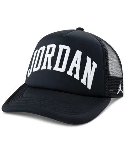 Jordan Big Kids Foam Trucker Hat In Black