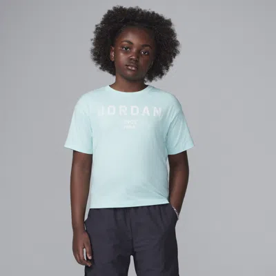 Jordan Big Kids' Graphic T-shirt In Green