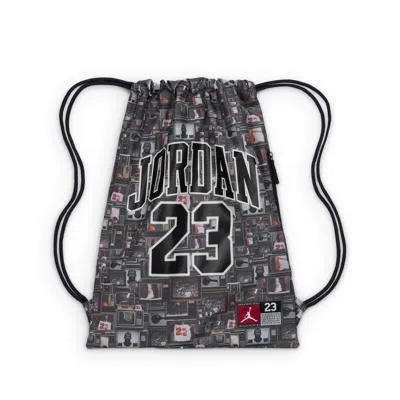 Jordan Big Kids' Jersey Gym Sack (8.25l) In Black