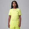 Jordan Big Kids' Jumpman Air Embroidered T-shirt In Yellow
