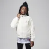 Jordan Big Kids' Jumpman High Pile Jacket In White