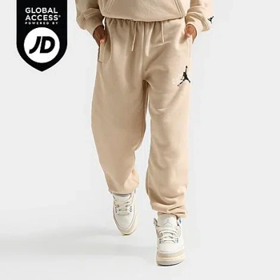 Jordan Big Kids Jumpman Stamp Jogger Pants In Brown