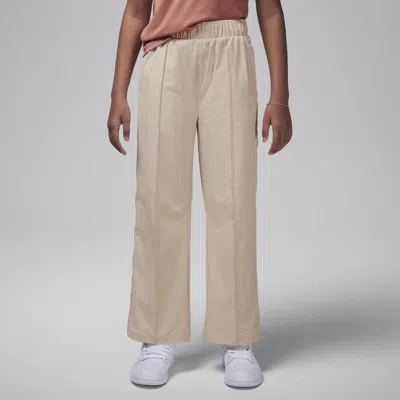 Jordan Big Kids' Jumpman Woven Taping Pants In Brown