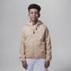 Jordan Big Kids' Lightweight Fleece-lined Jacket In Brown