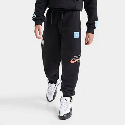 Jordan Big Kids Mvp Dynasty Patch Jogger Pants In Black