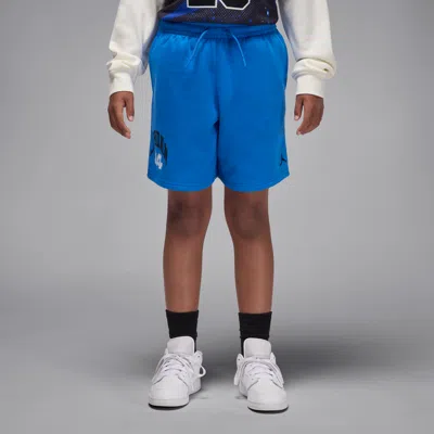 Jordan Big Kids' Mvp Fleece Shorts In Blue