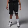 Jordan Big Kids' Mvp French Terry Shorts In Black
