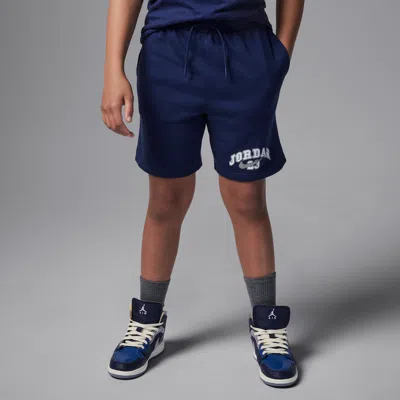 Jordan Big Kids' Mvp French Terry Shorts In Blue