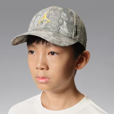 Jordan Big Kids' Realtree Rise Cap In Gray