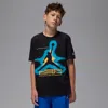 Jordan Big Kids Aj11 Gamma Retro T-shirt In Black