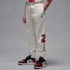 Jordan Big Kids' Sketch Fleece Pants In White