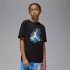 Jordan Big Kids' "sky Is Not The Limit" Glow T-shirt