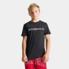 Jordan Big Kids Stretch Logo T-shirt In Black