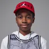 Jordan Big Kids' Structured Strapback Cap In Red