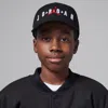 Jordan Big Kids' Structured Strapback Cap In Black