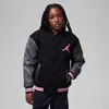 Jordan Big Kids' Varsity Jacket In Blue