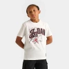Jordan Big Kids Varsity Split T-shirt In White