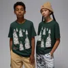 Jordan Big Kids' Winterland T-shirt In Green
