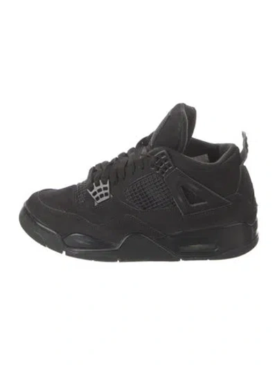 Pre-owned Jordan Black Cat 4s Wedge Sneakers