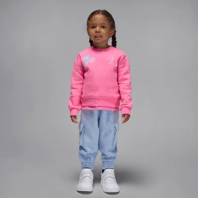 Jordan Babies' Blue Jeans And Bling Toddler 2-piece Pants Set In Multi
