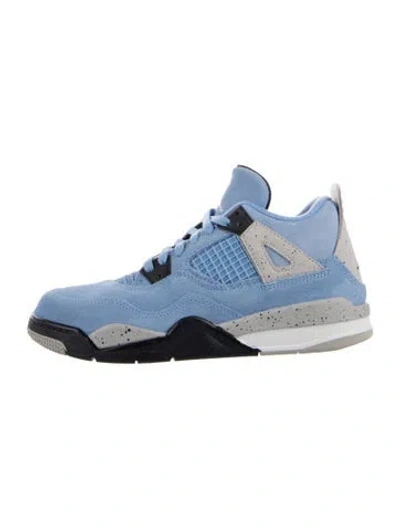 Pre-owned Jordan Babies' Blue Suede  Kid Sneakers