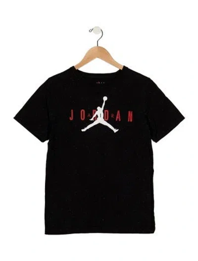 Pre-owned Jordan Kids' Boy's T-shirt In Black