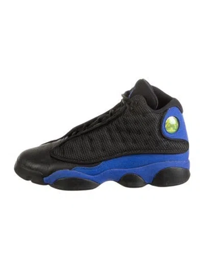 Pre-owned Jordan Kids' Boys' 13 Retro Black Hyper Royal (gs) Sneakers
