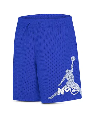 Jordan Boys' 1984 Jumpman Mesh Shorts - Big Kid In Racer Blue