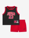 Jordan Toddler Boys 23 Jersey Set In Black