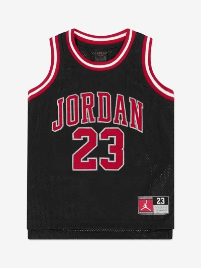 Jordan Kids'  Boys 23 Jersey Sleeveless Top In Black