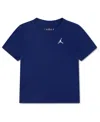 Jordan Boys 2t-7 Jumpman Air Embroidered Short Sleeve T-shirt In Blue
