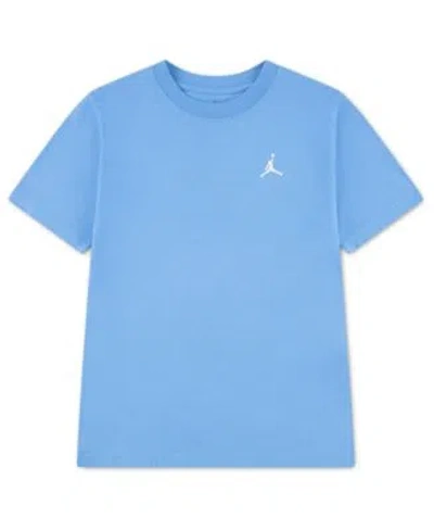 Jordan Boys 2t 7 Jumpman Air Embroidered Short Sleeve T Shirt In Blue