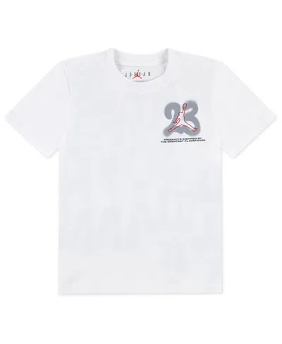 Jordan Kids' Boys 2t-7 Throw Up Short-sleeve T-shirt In White