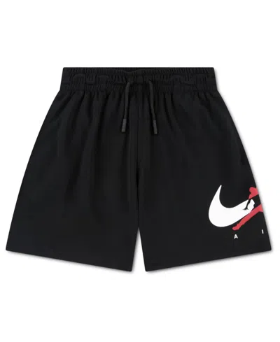 Jordan Kids' Boys' 4-7x Brand Arch Mesh Shorts In Black