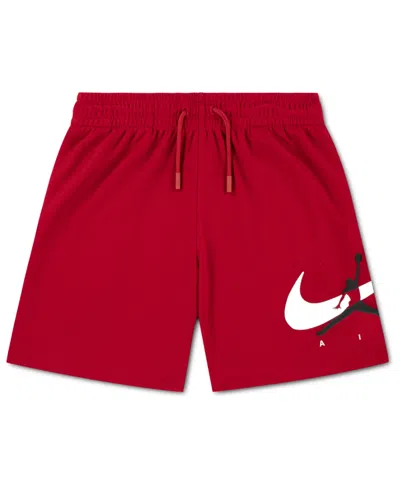 Jordan Kids' Boys' 4-7x Brand Arch Mesh Shorts In Burgundy