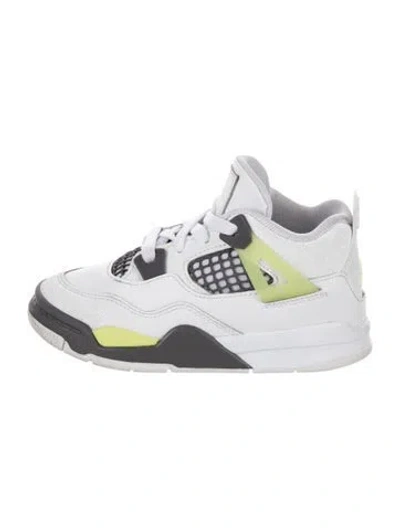 Pre-owned Jordan Babies' Boys' 4 Retro Sneakers In White