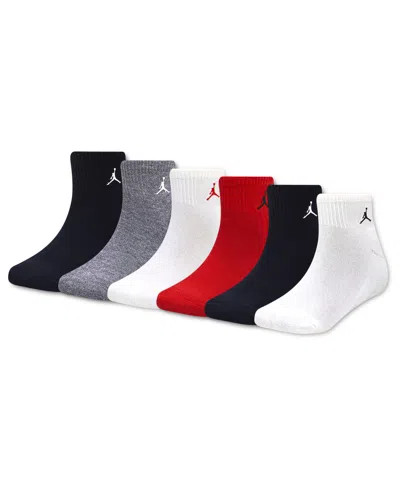 Jordan Kids' Boys' 7-11 Ankle Socks, 6-pack In Multi